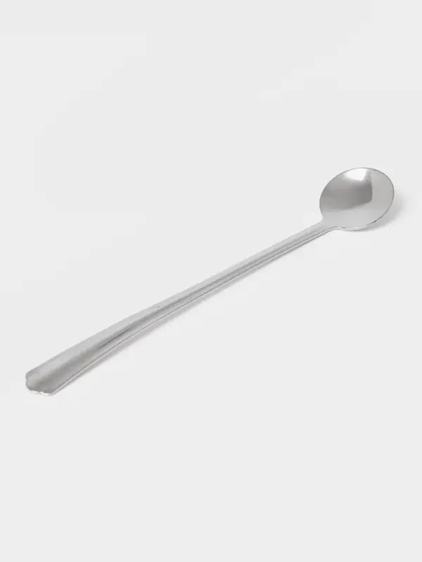 Ложка для специй, длина 12.5 см, толщина 1.2 мм, упрощённой обработки, нержавеющая сталь, серебристая