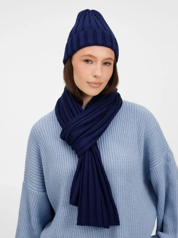 Шарф Metelitsa, темно-синий (сапфир) Шарф Metelitsa, темно-синий (сапфир)