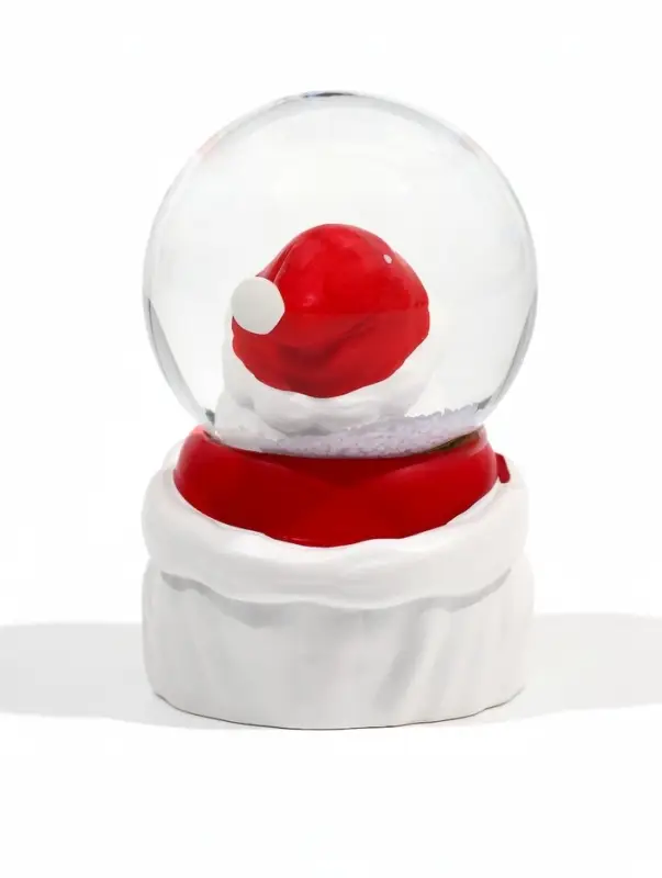 Сувенир полистоун водяной шар свет &laquo;Новогодняя фигурка&raquo; МИКС d=4.5 см