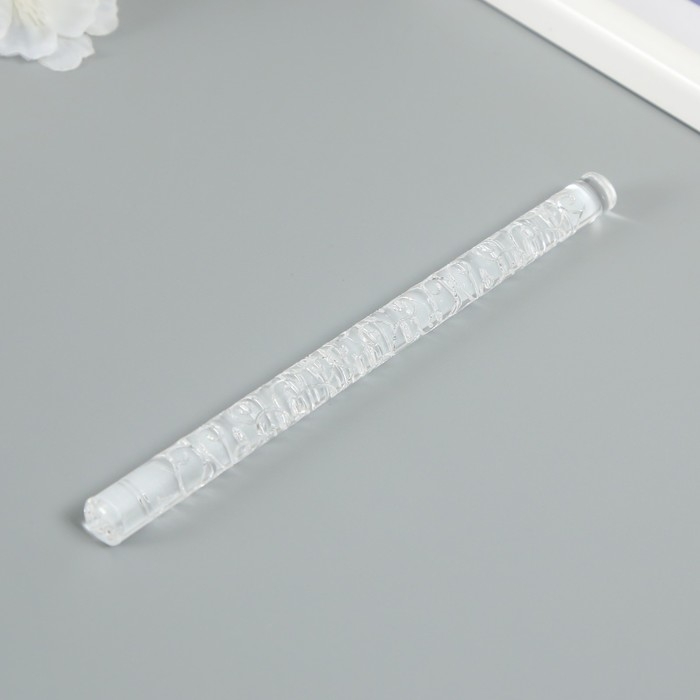 Скалка для творчества акрил Скалка для творчества акрил "Завитки" 16х1 см