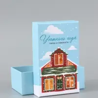 Коробка подарочная, набор 10 в 1 &laquo;Зимний городок&raquo;, 32.5&times;20&times;12.5 - 12&times;7&times;4 см