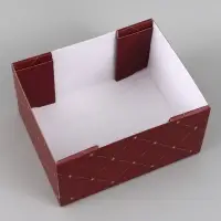 Коробка подарочная, складная 31.2&times;25.6&times;16.1 см &laquo;Новогодний бал&raquo;