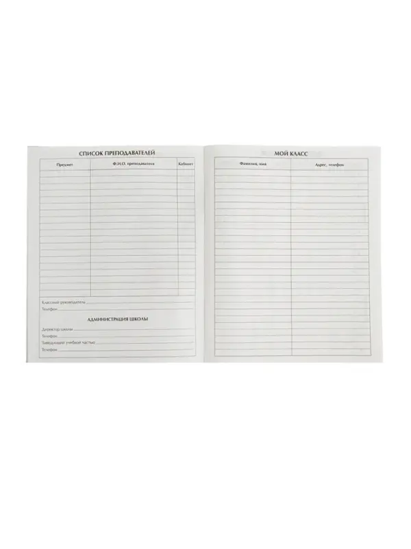 Дневник школьный для 1-11 классов, &laquo;Портфель&raquo;, мягкая обложка, 40 листов