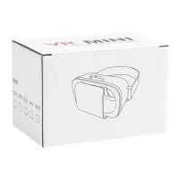 3D Очки виртуальной реальности мини Luazon, смартфоны до 5.5, чёрные