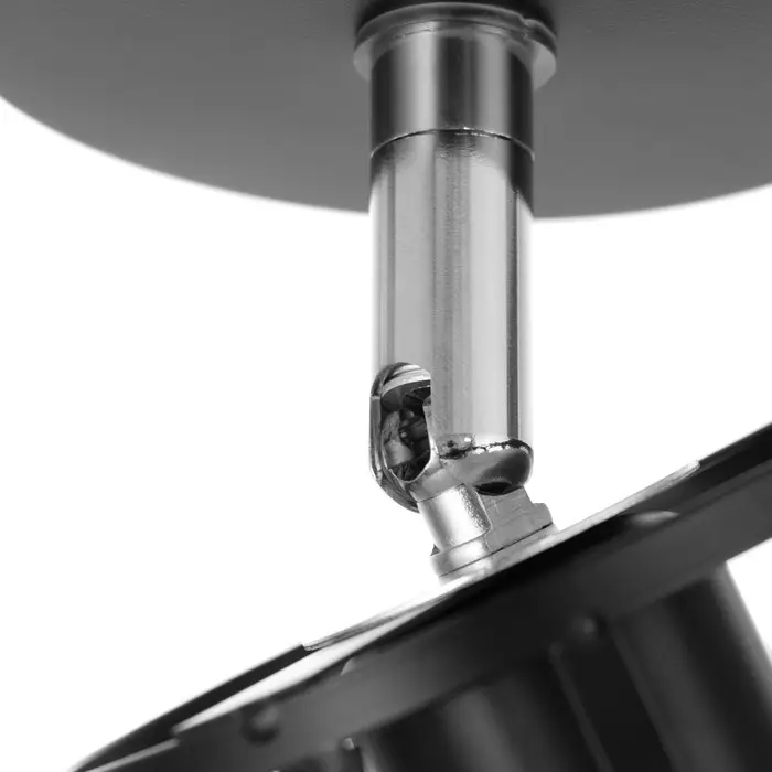 Спот &laquo;Овал&raquo; Е27 40 Вт черный 14&times;23 см