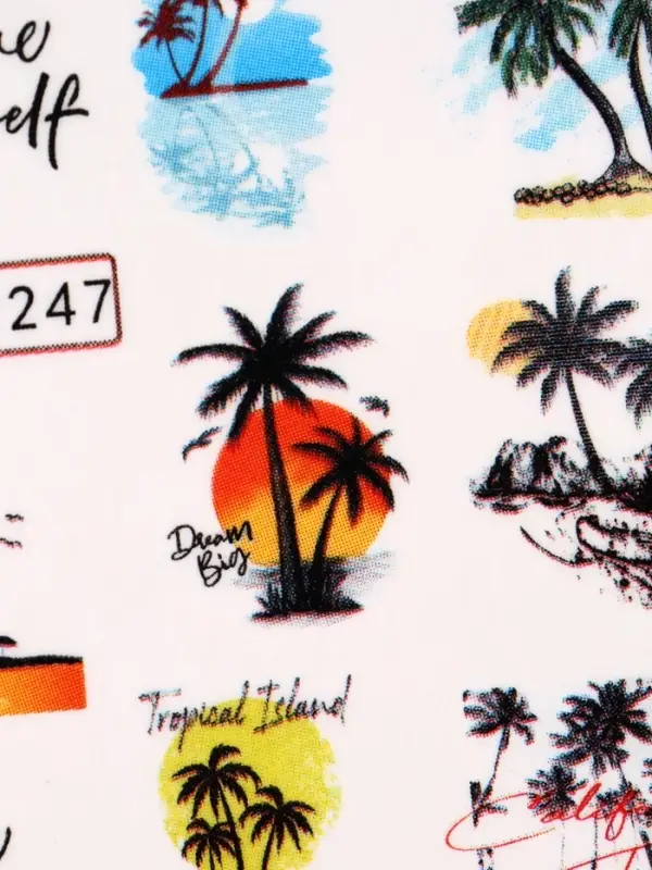 Слайдеры для ногтей «Отпуск», разноцветные