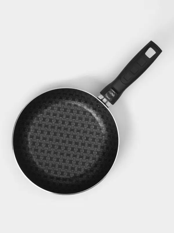 Сковорода &laquo;Хозяюшка&raquo;, d=20 см, съёмная ручка, антипригарное покрытие, алюминий, бордовая