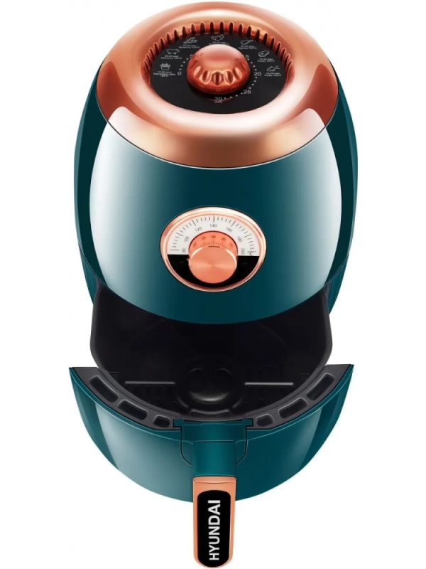 Аэрогриль HYF-3553 1350Вт темно-зеленый