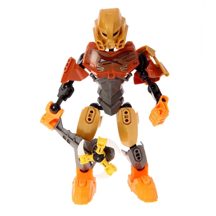 Робот-конструктор "Космический воин", цвет оранжевый