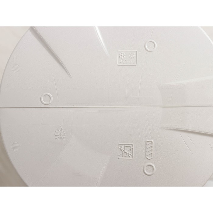 Кашпо для цветов со вставкой «Дюна», 42 л (8 л), цвет кремовый Кашпо для цветов со вставкой «Дюна», 42 л (8 л), цвет кремовый