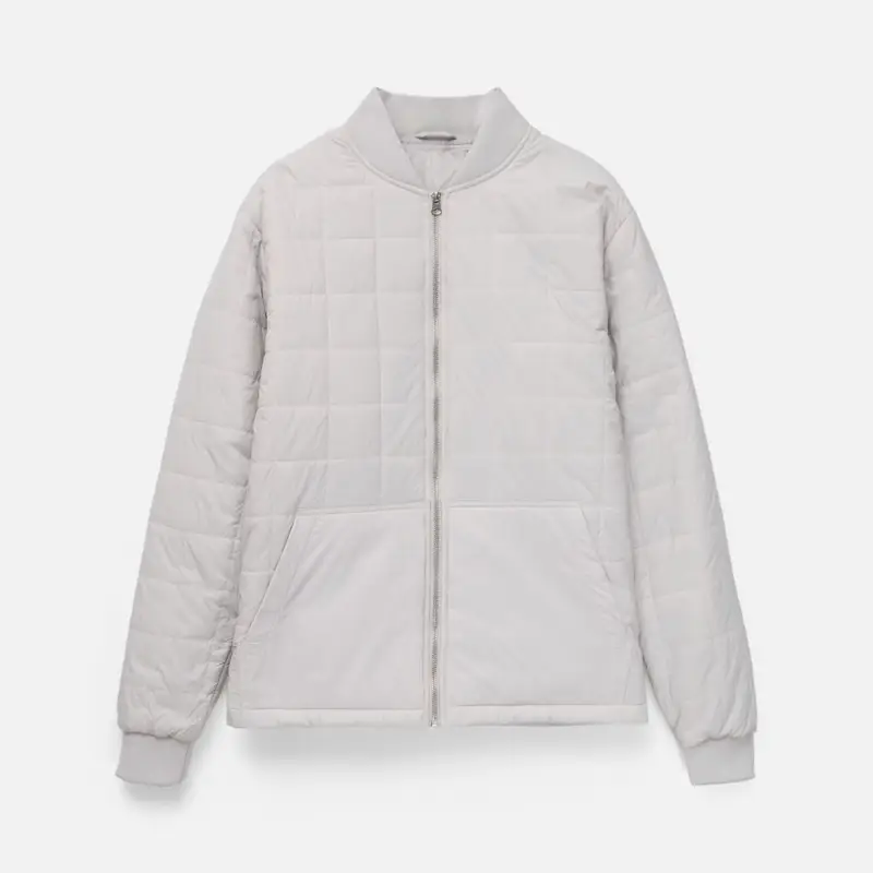 Куртка унисекс Warmbridge, светло-серая, размер XS