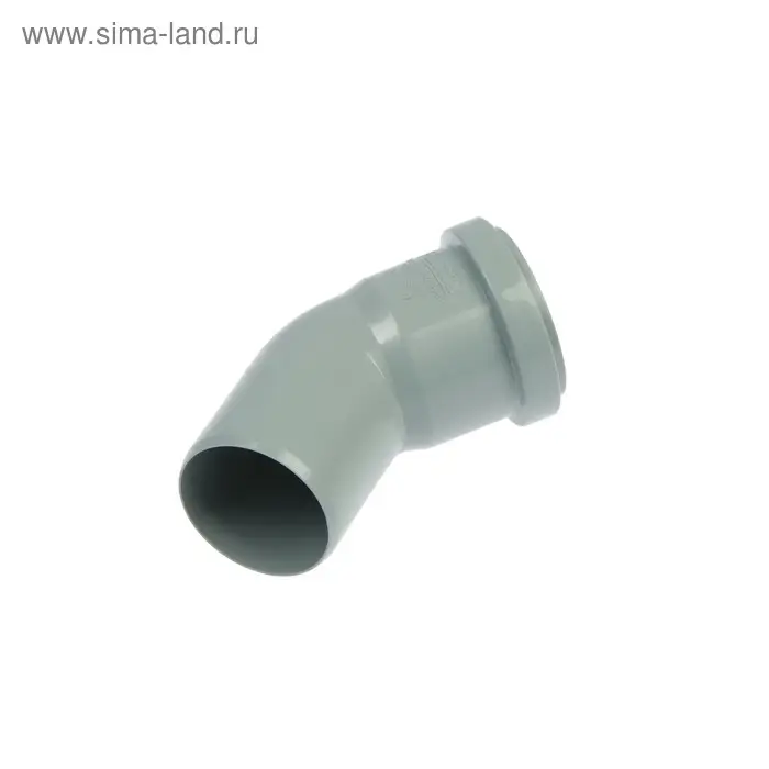 Отвод канализационный FLEXTRON, внутренний, d=50 мм, 45° Отвод канализационный FLEXTRON, внутренний, d=50 мм, 45°