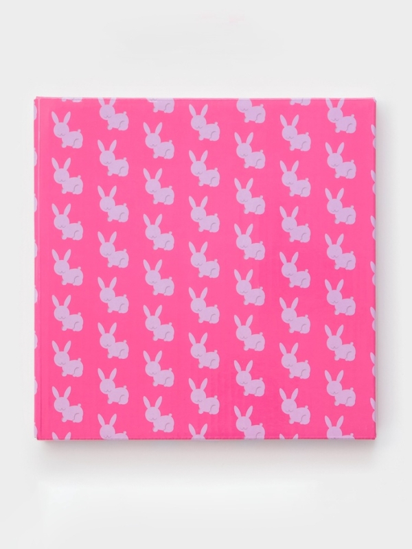 Тарелка "Пасха. Кролик с бантиком", 20х20х1,3 см