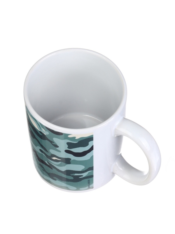 Кружка керамическая с сублимацией Дорого внимание «Камуфляж. 23 февраля», 320 мл Кружка керамическая с сублимацией Дорого внимание «Камуфляж. 23 февраля», 320 мл