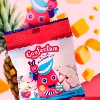 Маршмеллоу «Мультиколоред» со вкусом манго и ананас, 10 г