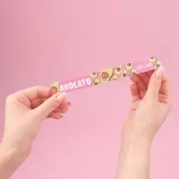 Пилка для ногтей «AVOCATO», прямая, 180/240 грит, 18 см, разноцветная