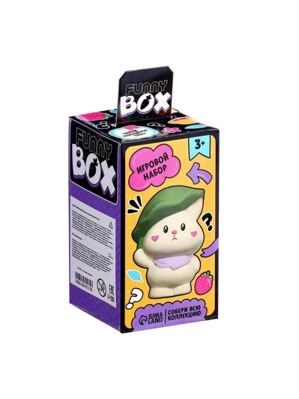 Игрушка - сюрприз Funny box WOOW TOYS &laquo;Зайки&raquo;: детский брелок, наклейки