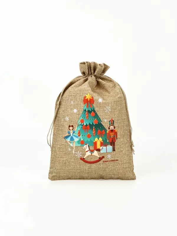 Мешок с термонаклейкой «Щелкунчик», 20 × 30 см Мешок с термонаклейкой «Щелкунчик», 20 × 30 см