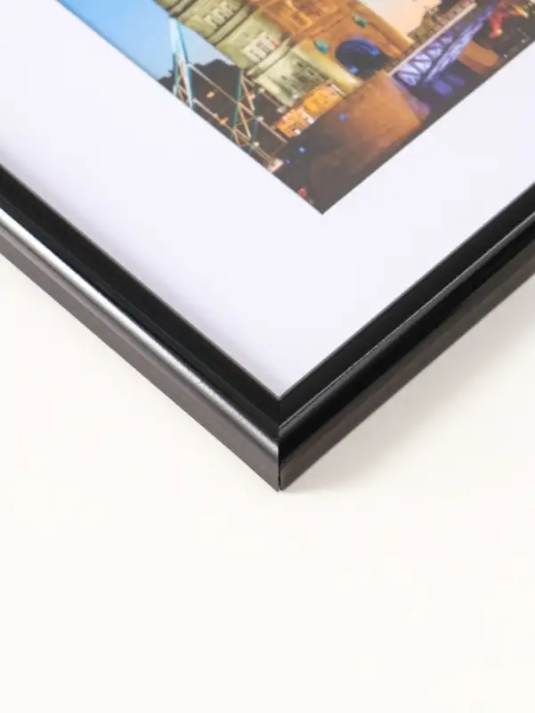 Фоторамка для фото 21х30 см, с паспарту 15х21 см, Vivo, чёрный