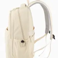 Рюкзак школьный, однотонный, 32&times;14&times;45 см, сливочный