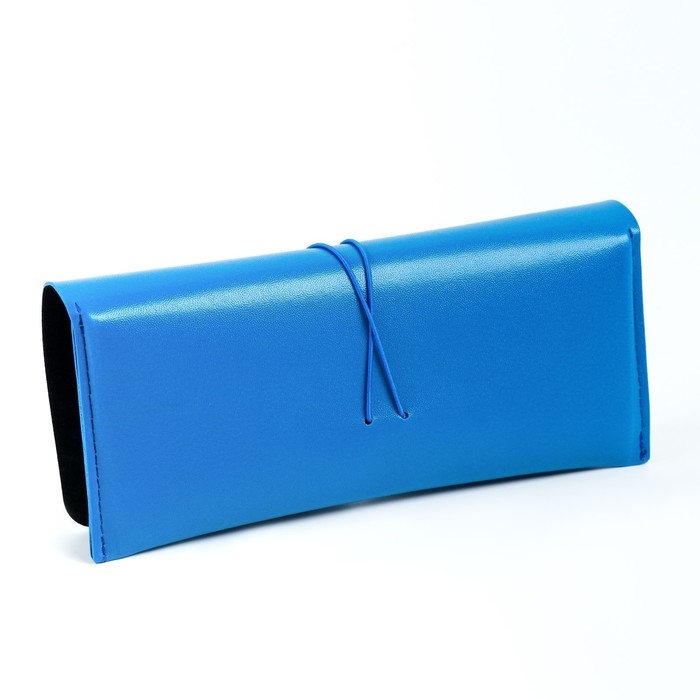 Набор для очков: футляр, чехол, салфетка, синий Набор для очков: футляр, чехол, салфетка, синий