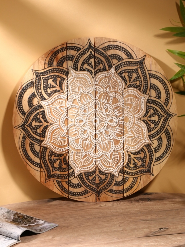 Панно декоративное  Панно декоративное "Санто" дерево 60 см