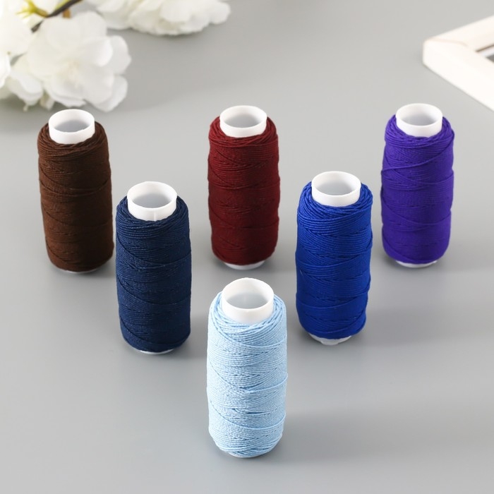 Нить-резинка (спандекс) МИКС, 25 м. Нить-резинка (спандекс) МИКС, 25 м.