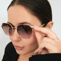 Очки солнцезащитные &laquo;OneSun. Овал&raquo;, uv 400, футляр, салфетка