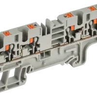 ARMAFIX Клемма пружинная Push-in CP-MC 4 вывода 4мм2 серая IEK