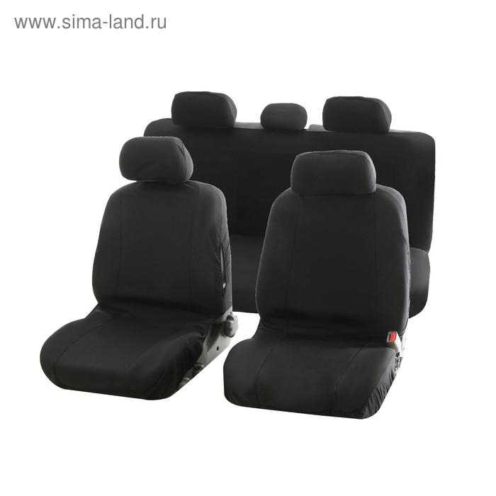 Авточехлы C2R, универсальные, черные TY1637 Авточехлы C2R, универсальные, черные TY1637