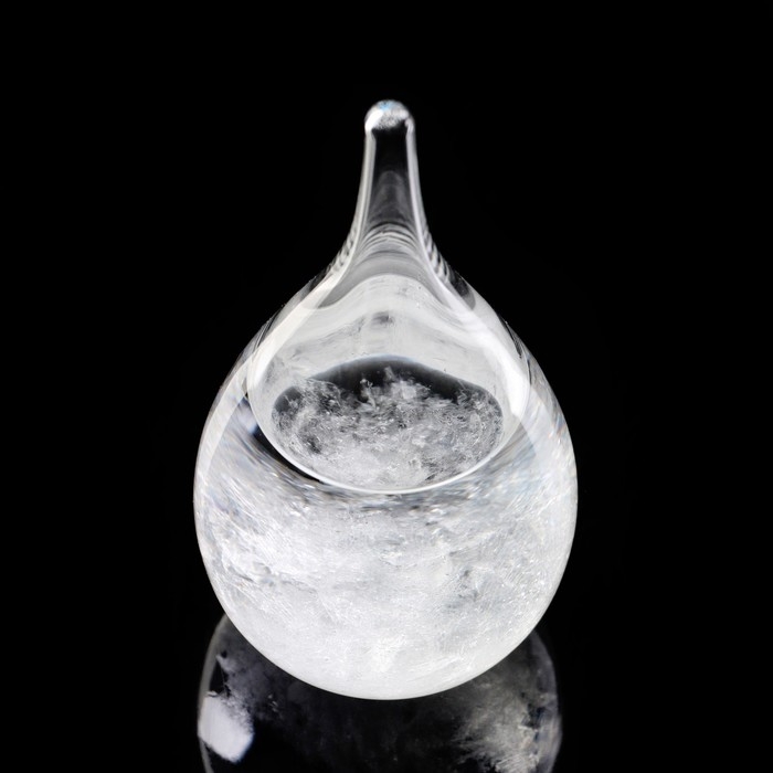 Барометр - штормгласс Барометр - штормгласс "Капля" 6х12см