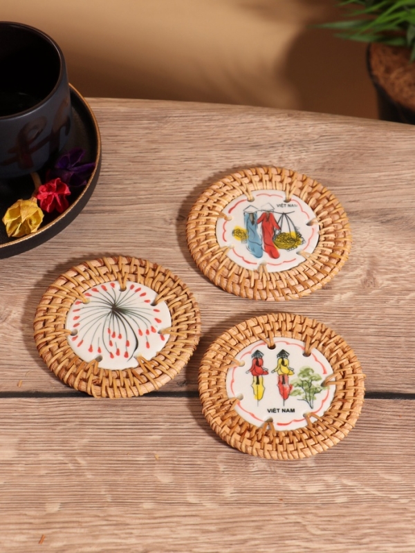 Подставка под горячее, 10 см МИКС