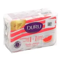 Крем-мыло DURU 1+1 Розовый грейпфрут 4*80 гр.,