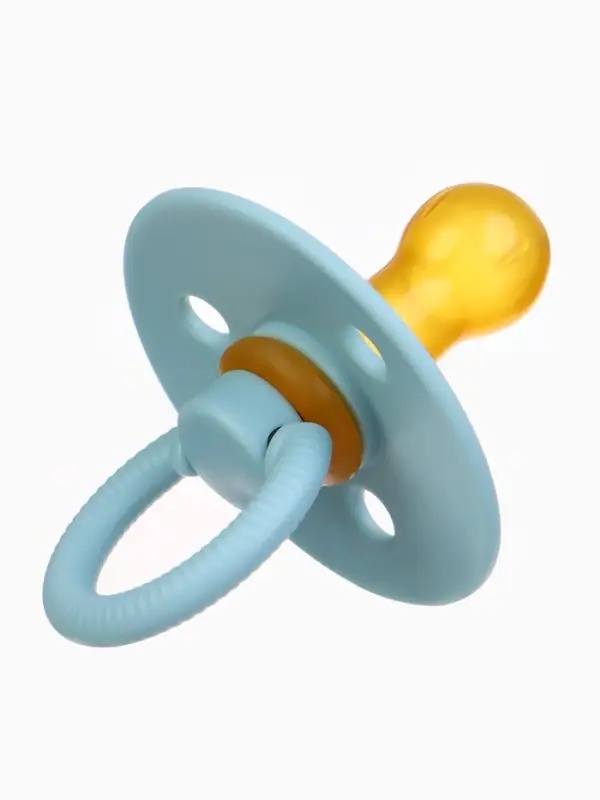 Набор классических пустышек, 2 шт., латекс, серо-синий/серый, в контейнере, от 0 мес., M&B   1088492 Набор классических пустышек, 2 шт., латекс, серо-синий/серый, в контейнере, от 0 мес., M&B   1088492