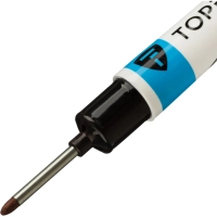 Маркер строительный Topfort 1 мм разметочный с длинным наконечником черный