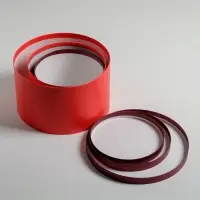 Набор коробок для цветов 3 в 1, упаковка подарочная, &laquo;Красный&raquo;, 18&times;18&times;13 см - 25&times;25&times;15 см