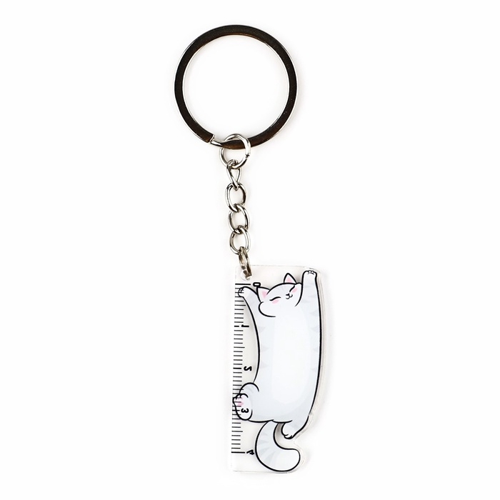 Брелок линейка для ключей «Будь всегда уверен», 2.2 х 10 см Брелок линейка для ключей «Будь всегда уверен», 2.2 х 10 см