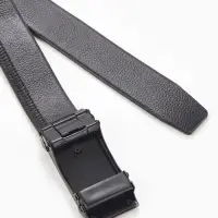 Ремень мужской &laquo;Великан&raquo; для полных, ширина 3.5 см, пряжка автомат, чёрный