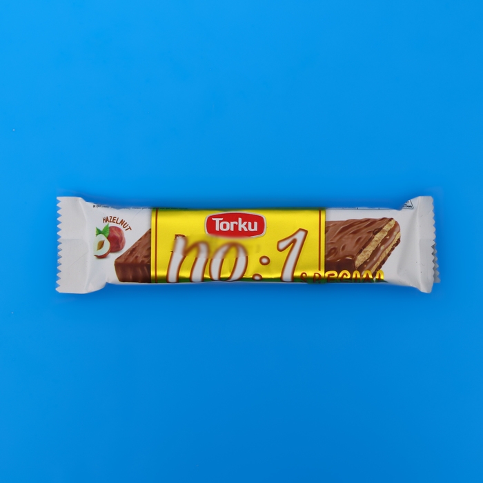 Шоколадная вафля Torku special, с фундуковым кремом в молочном шоколаде, 32 г Шоколадная вафля Torku special, с фундуковым кремом в молочном шоколаде, 32 г