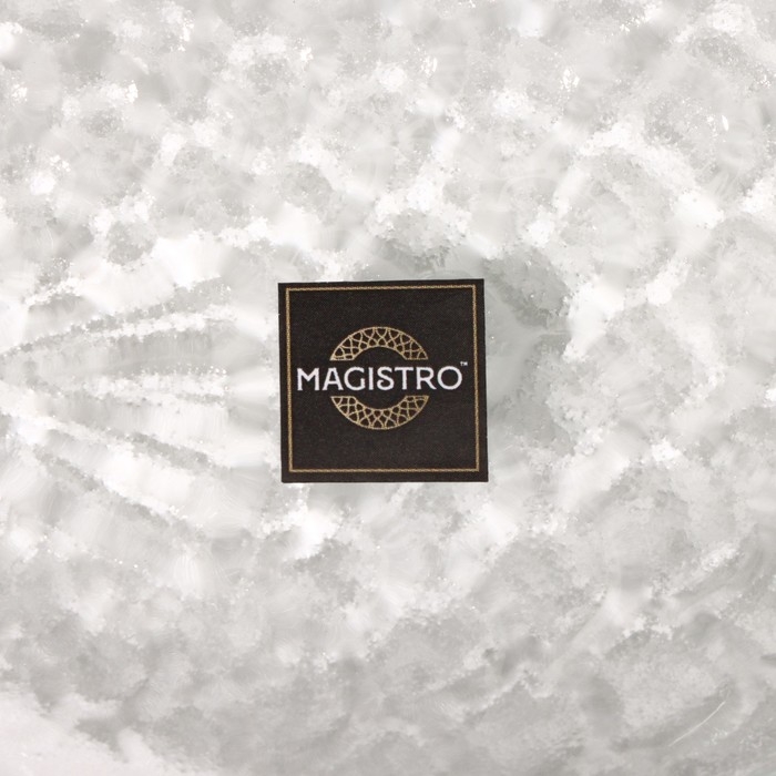 Блюдо стеклянное сервировочное Magistro «Авис. Рыба», 14×8×2,7 см