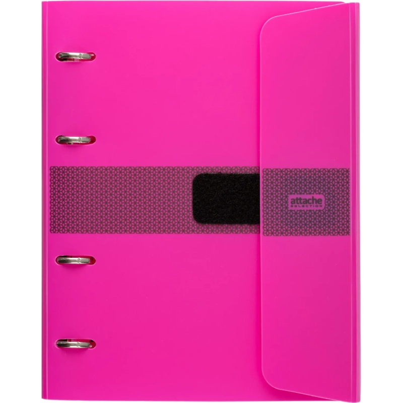 Бизнес-тетрадь со смен.блоком 120л,кл,А5, Розовый,пропилен. обл. налипучке