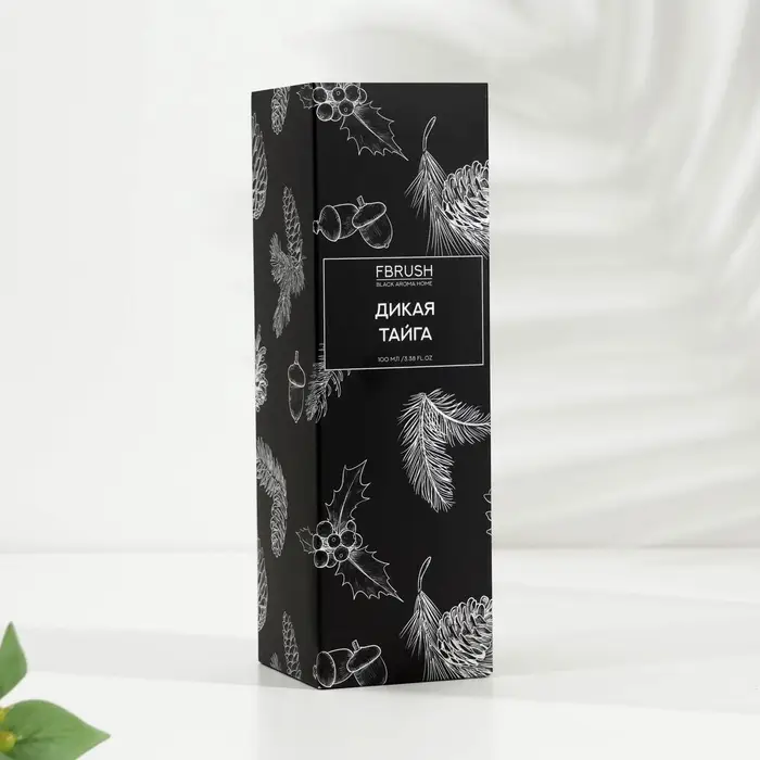 Диффузор ароматический BLACK AROMA HOME Диффузор ароматический BLACK AROMA HOME "Дикая тайга", 100 мл