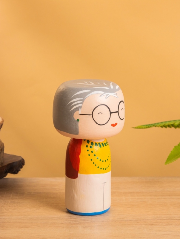 Деревянная кукла кокеши «Ирис», 8×7.5×16 см Деревянная кукла кокеши «Ирис», 8×7.5×16 см