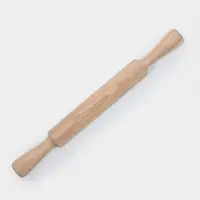 Скалка с ручками для теста, дерево берёза, 35&times;3.5 см