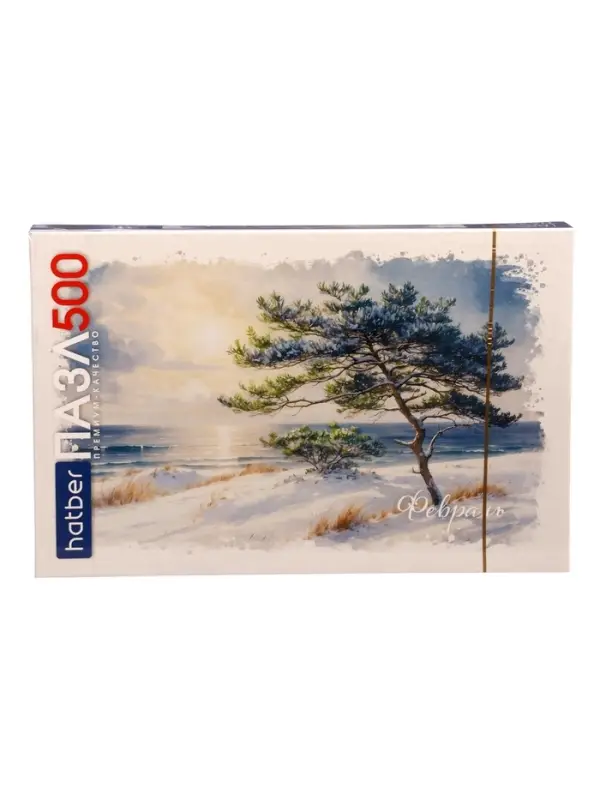 Пазл 500 эл. "Калейдоскоп 12 месяцев, Февраль" 480х330мм 500ПЗ2_36728