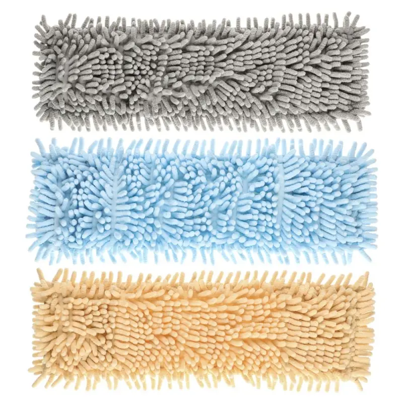 Насадка для швабры тм Vetta, 10х40см, 95 гр., &laquo;Лапша&raquo;,  микрофибра