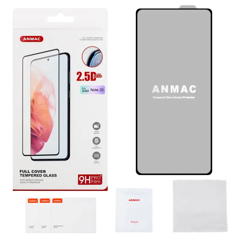 Защитное стекло Samsung Note 20 Full Cover ANMAC Арт. 1137352