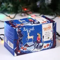 Гирлянда &laquo;Нить&raquo; 20 м, IP20, тёмная нить, 200 LED, свечение мульти, 8 режимов, 220 В