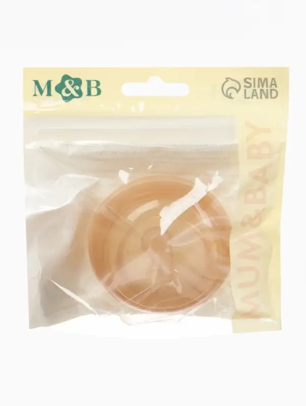 Соска для бутылочки, +6(Х) мес., M&B, ШГ &Oslash;70 мм