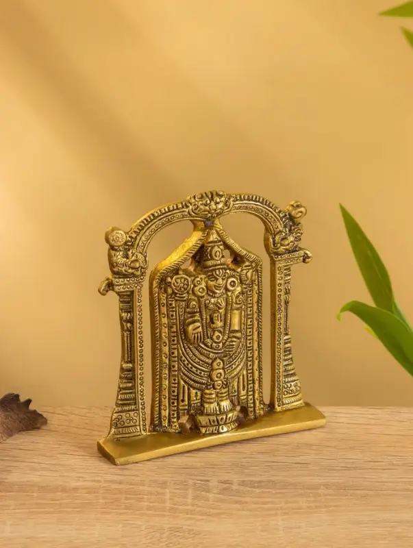 Сувенир "Лакшми" латунь 9,5х10,5 см